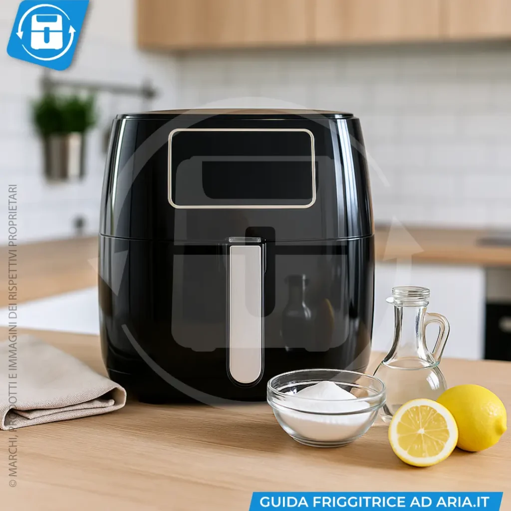 Come eliminare i cattivi odori dalla friggitrice ad aria