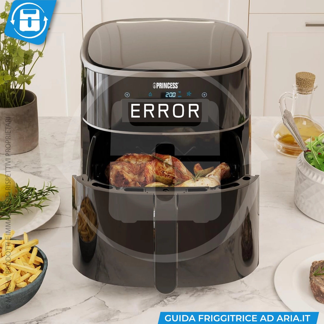 Friggitrice ad aria non funziona