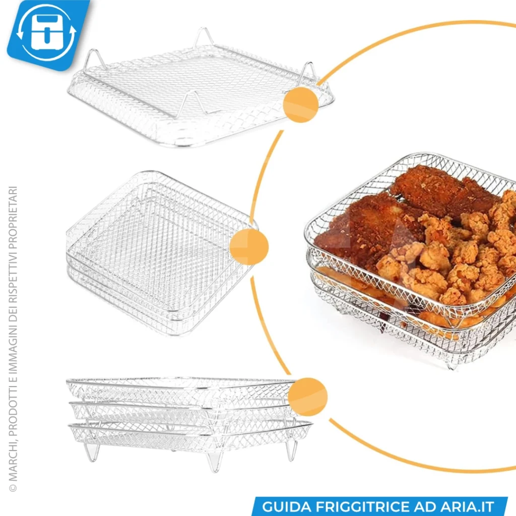 Griglie per friggitrice ad aria