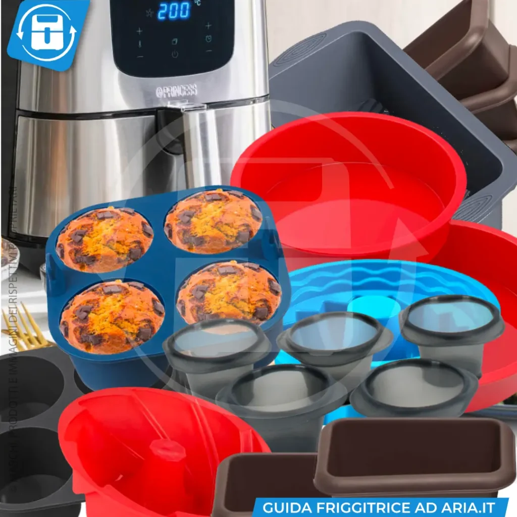 Stampi in silicone per friggitrice ad aria- guida completa