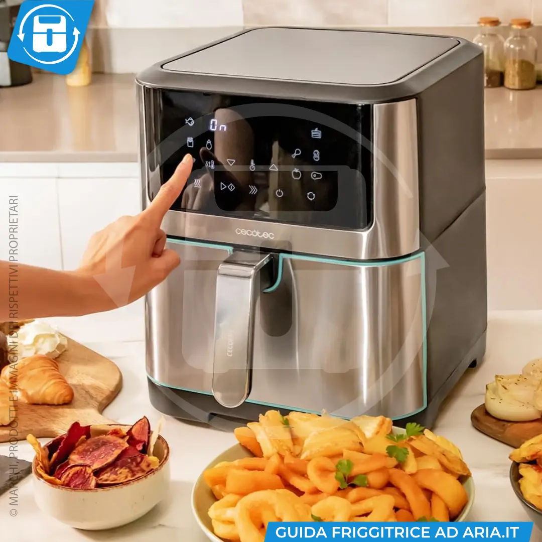 Come usare tempi e temperature della friggitrice ad aria