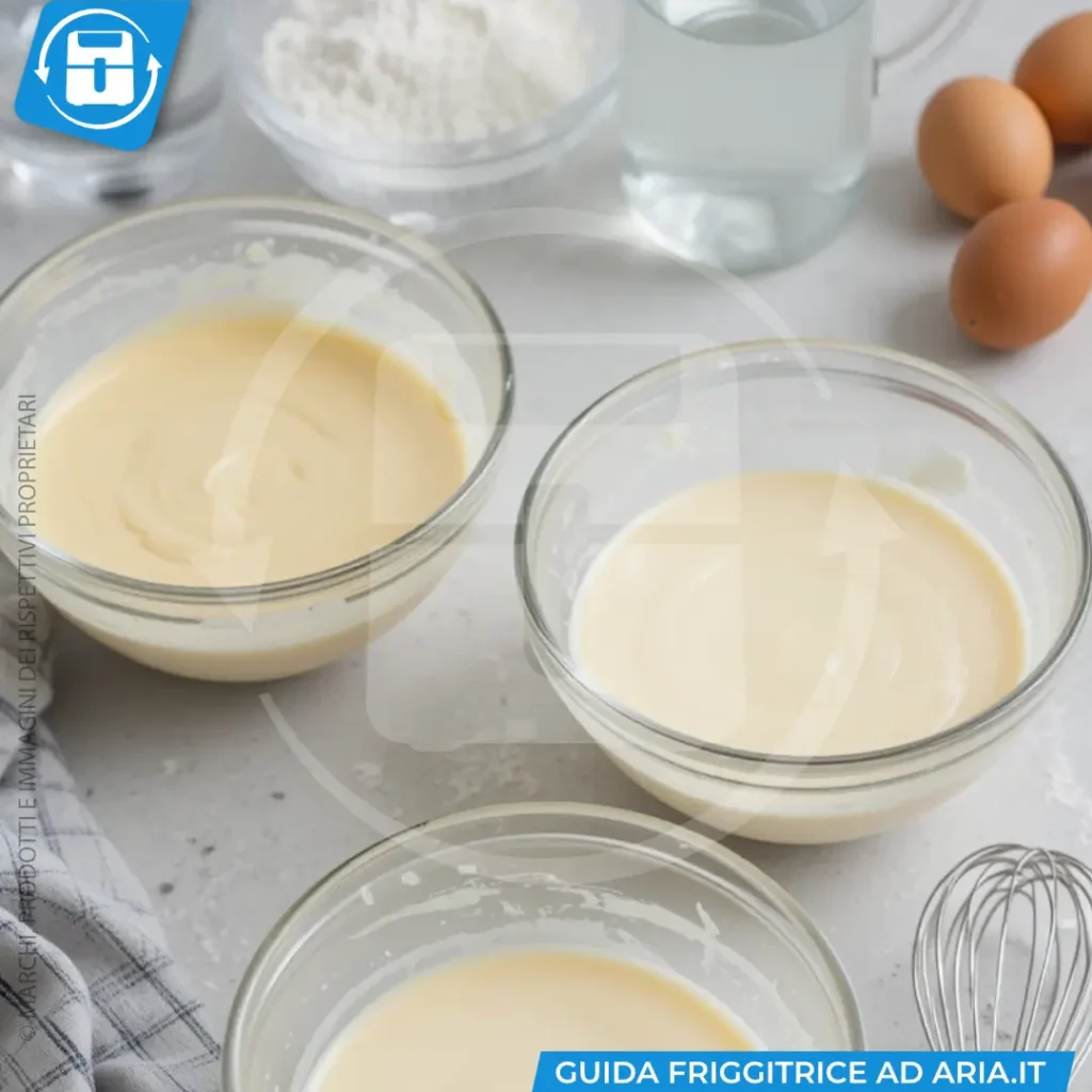 come fare la pastella per friggitrice ad aria