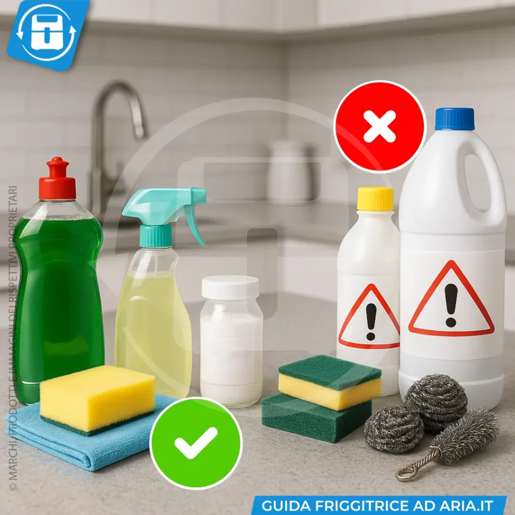 detergenti per friggitrice ad aria