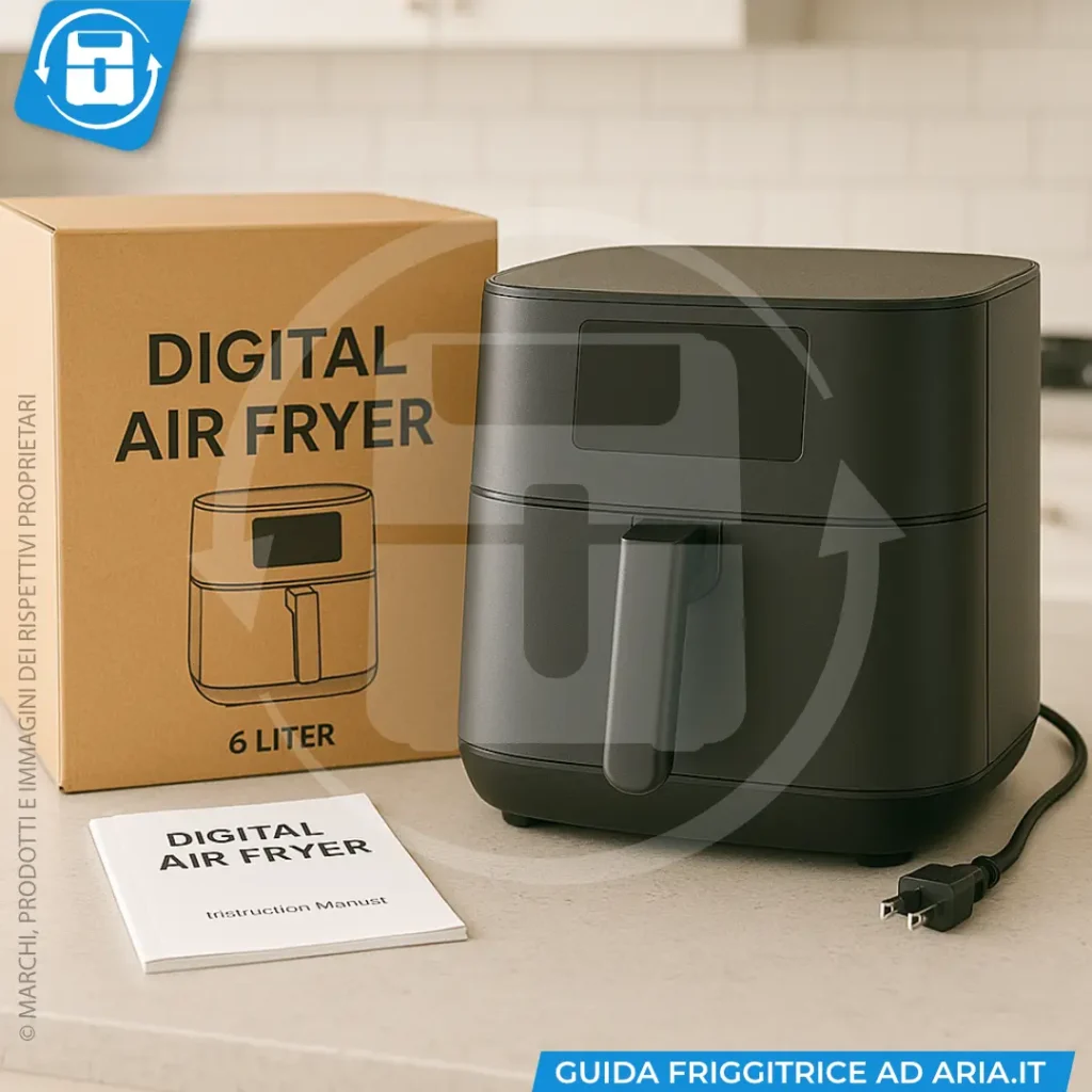 friggitrice ad aria la prima volta