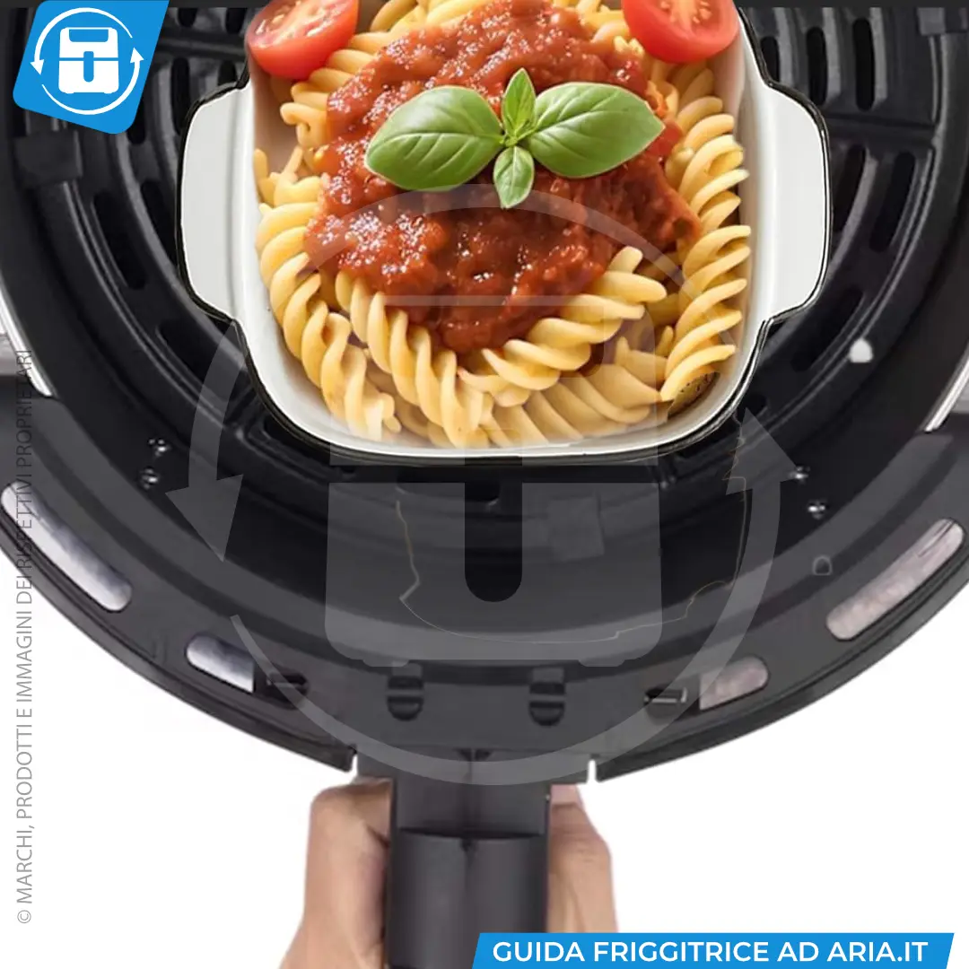 pirofile in ceramica per friggitrice ad aria