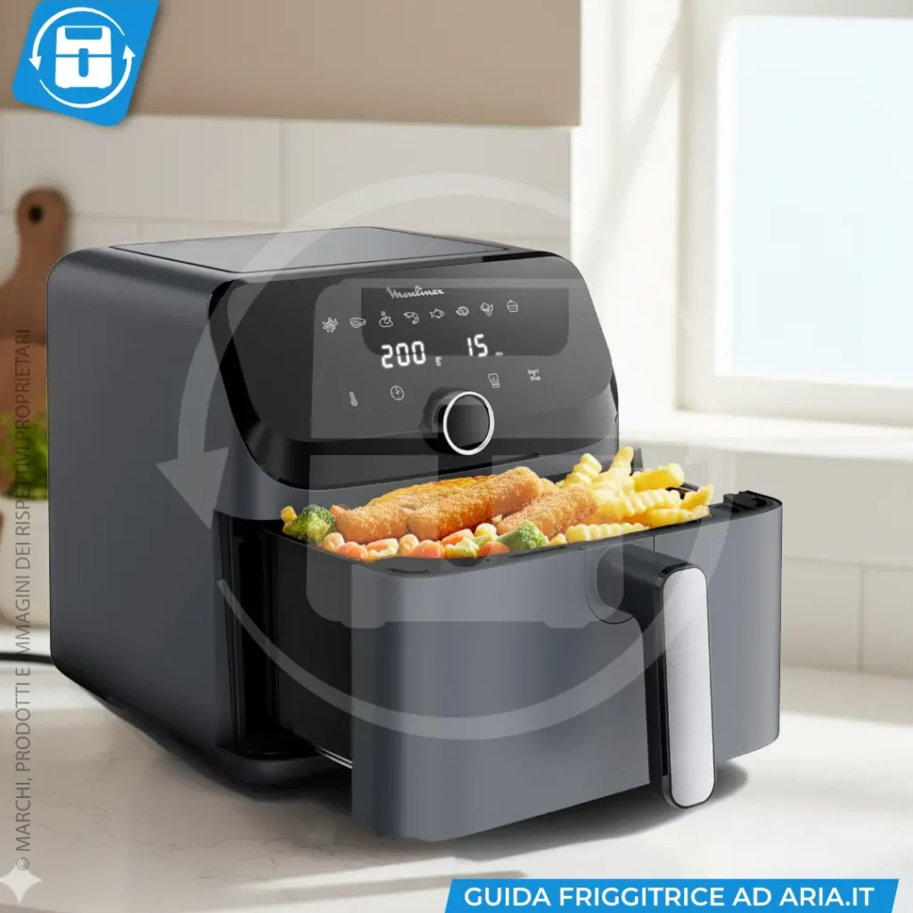 alimenti surgelati friggitrice ad aria
