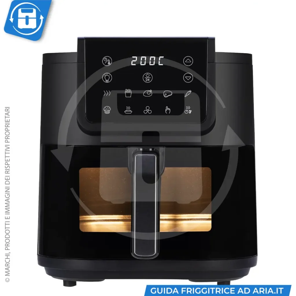 friggitrice ad aria Ardes Friggisana Infinity 8 L