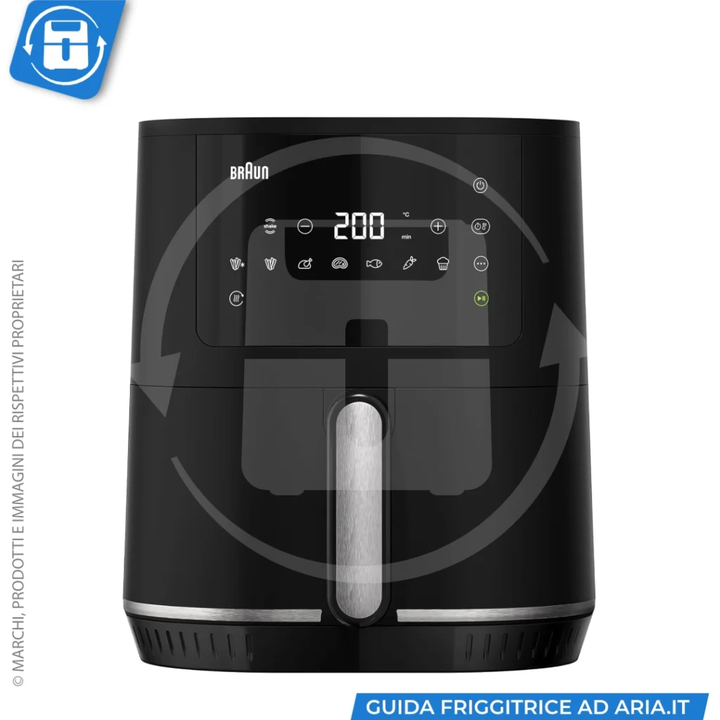 friggitrice ad aria Braun MultiFry 3 HF3030 4,3 L