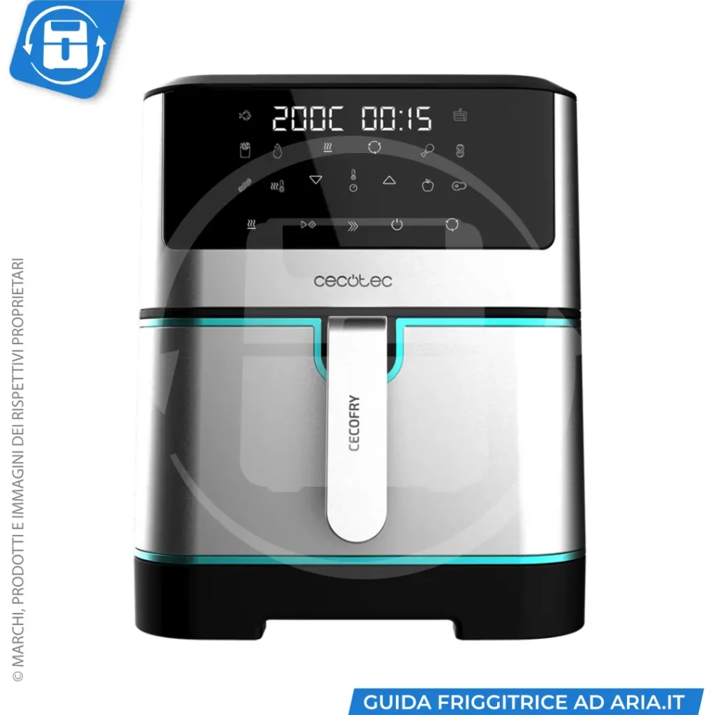 friggitrice ad aria Cecotec Cecofry Supreme 8000