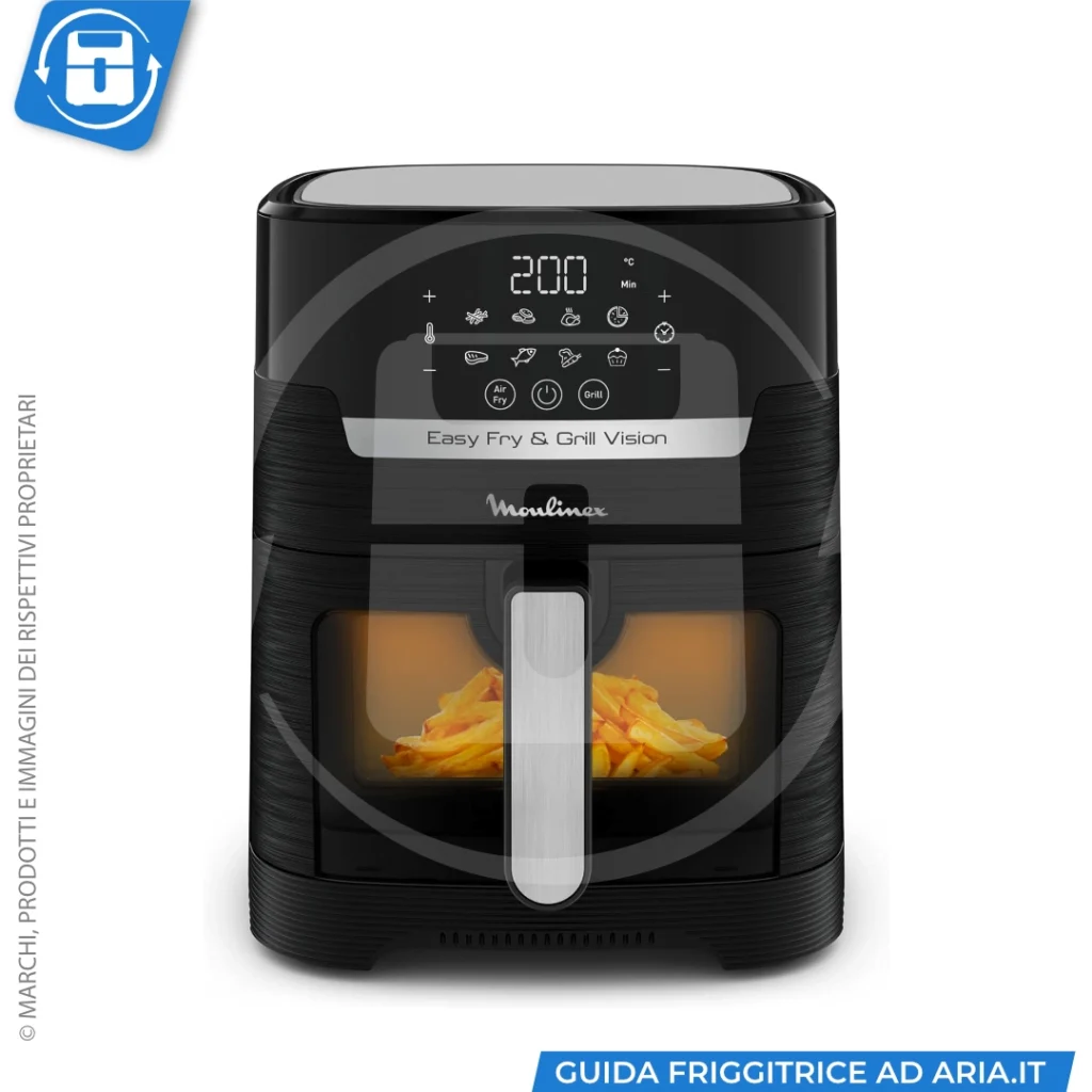 friggitrice ad aria Moulinex Easy Fry & Grill Vision 4,2 L