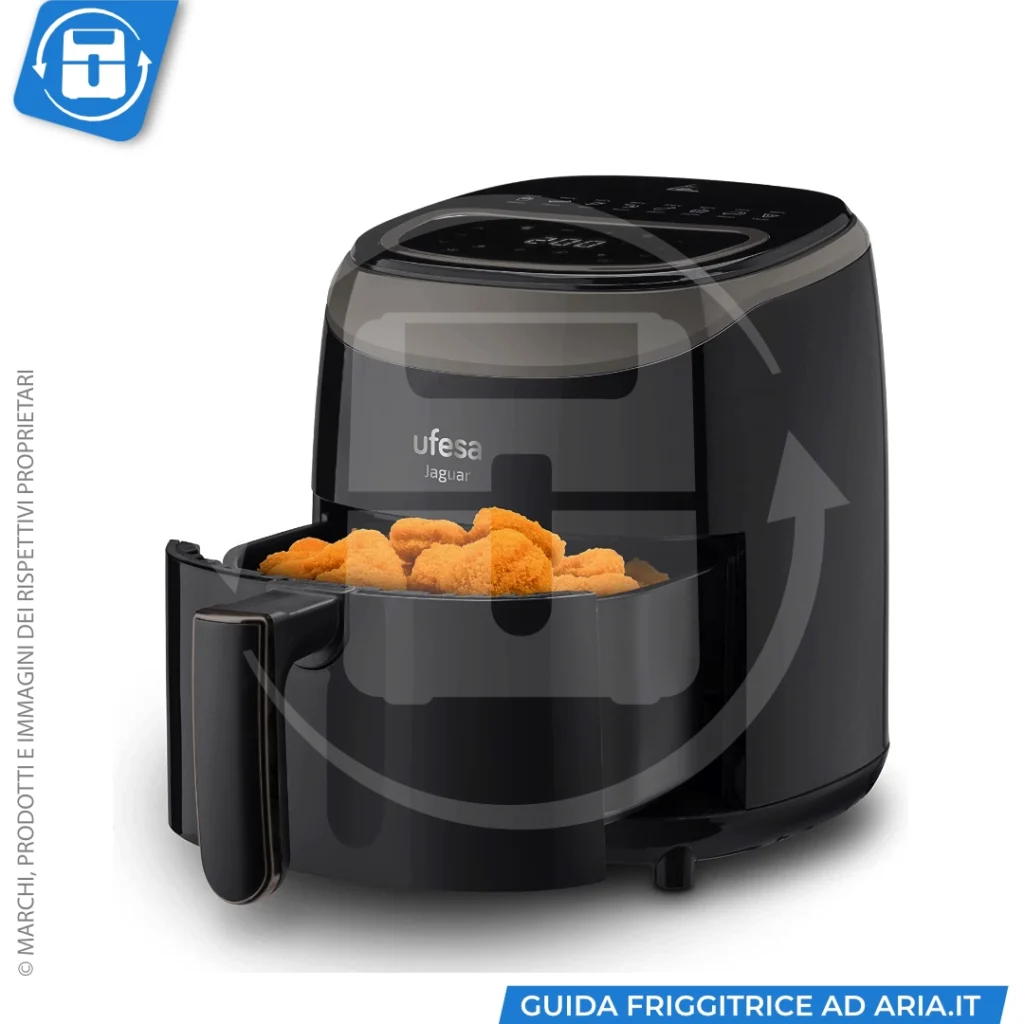 friggitrice ad aria Ufesa Jaguar 3,5 L