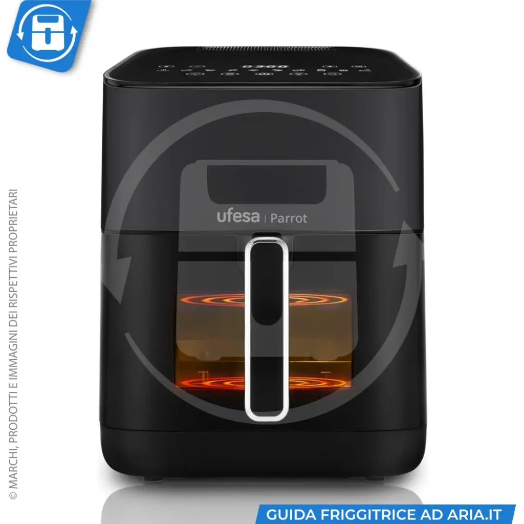 friggitrice ad aria Ufesa Parrot 6 L