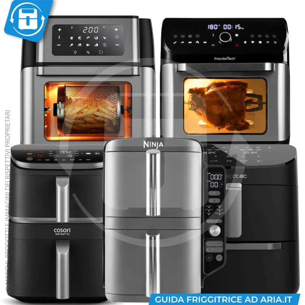 Come scegliere una friggitrice ad aria doppio cestello verticale
