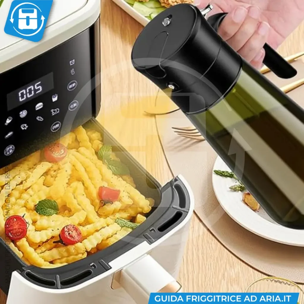 punto di fumo dell’olio in friggitrice ad aria