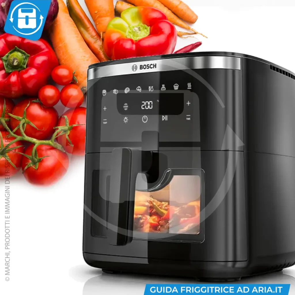 verdure in friggitrice ad aria