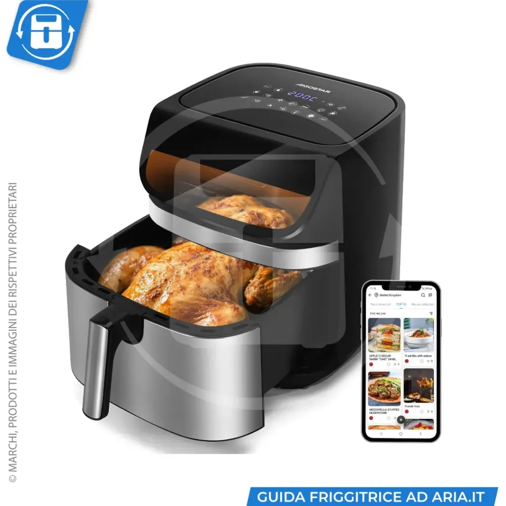 friggitrice ad aria Aigostar XXL