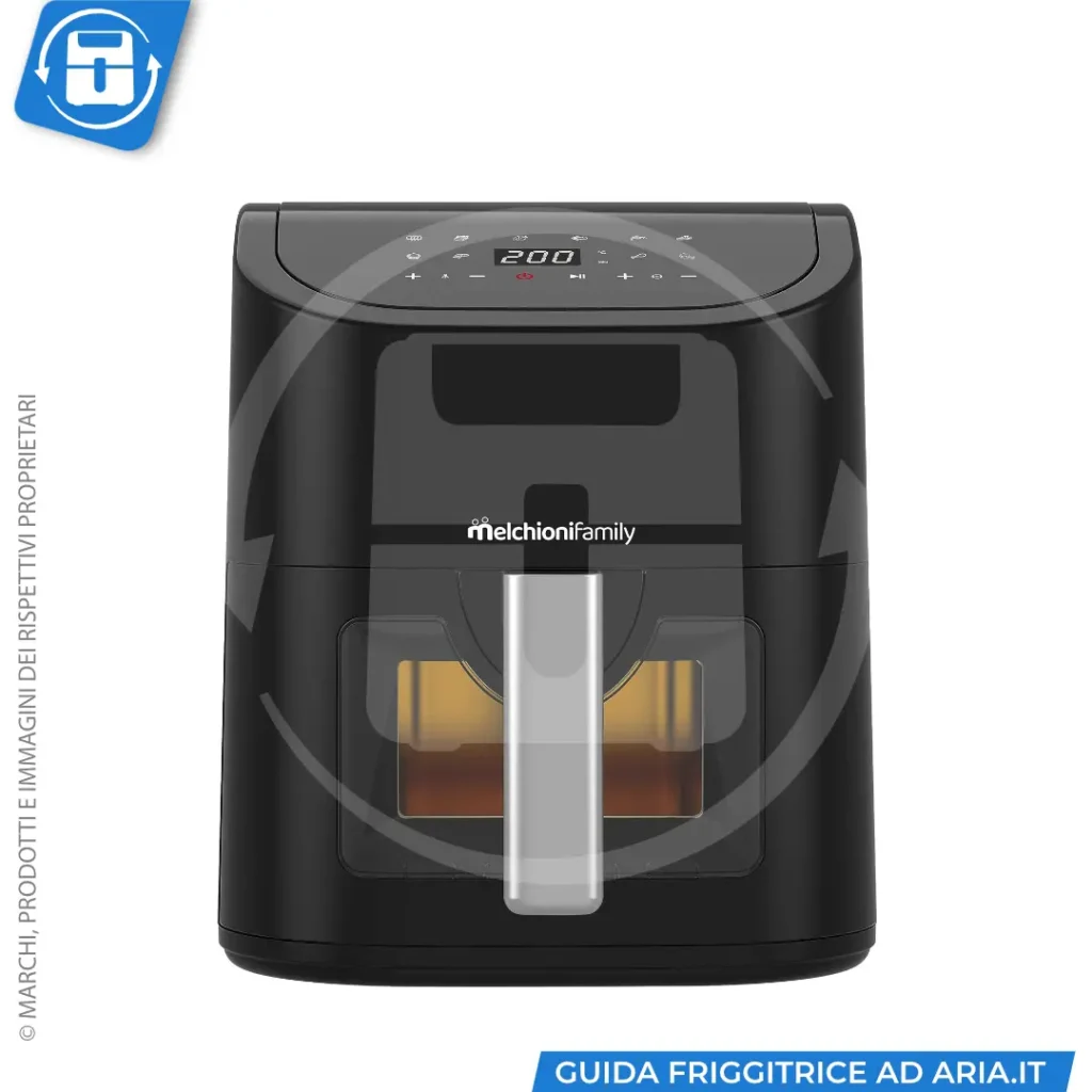 friggitrice ad aria Melchioni Family MBA0525