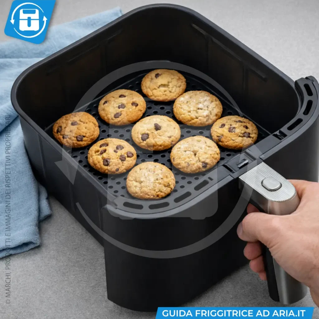 biscotti in friggitrice ad aria