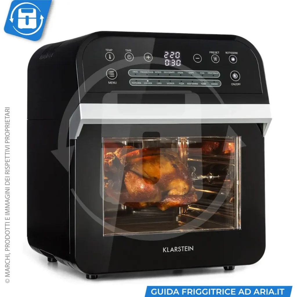 friggitrice ad aria Klarstein AeroVital Cube 12 l