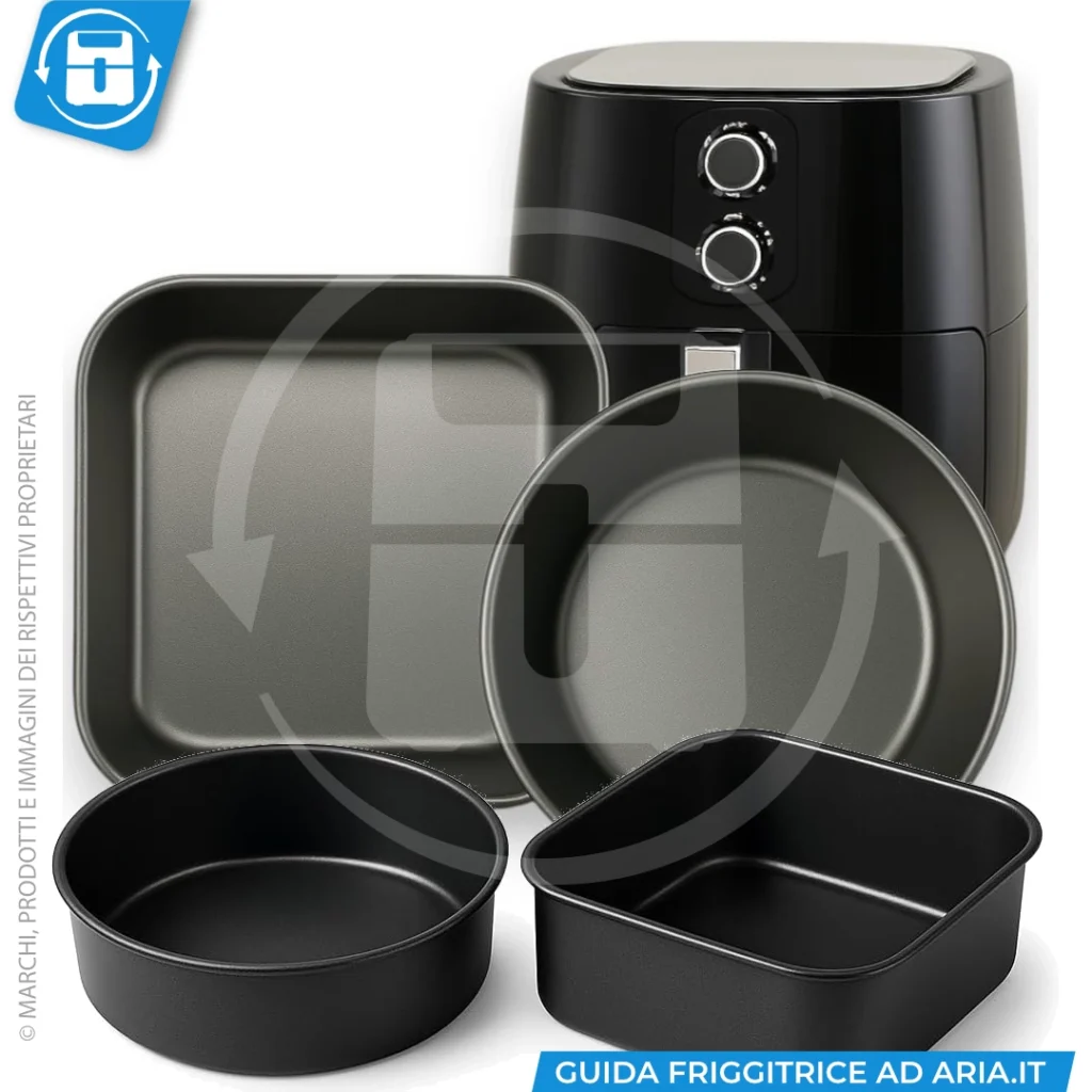 quando usare le teglie in friggitrice ad aria
