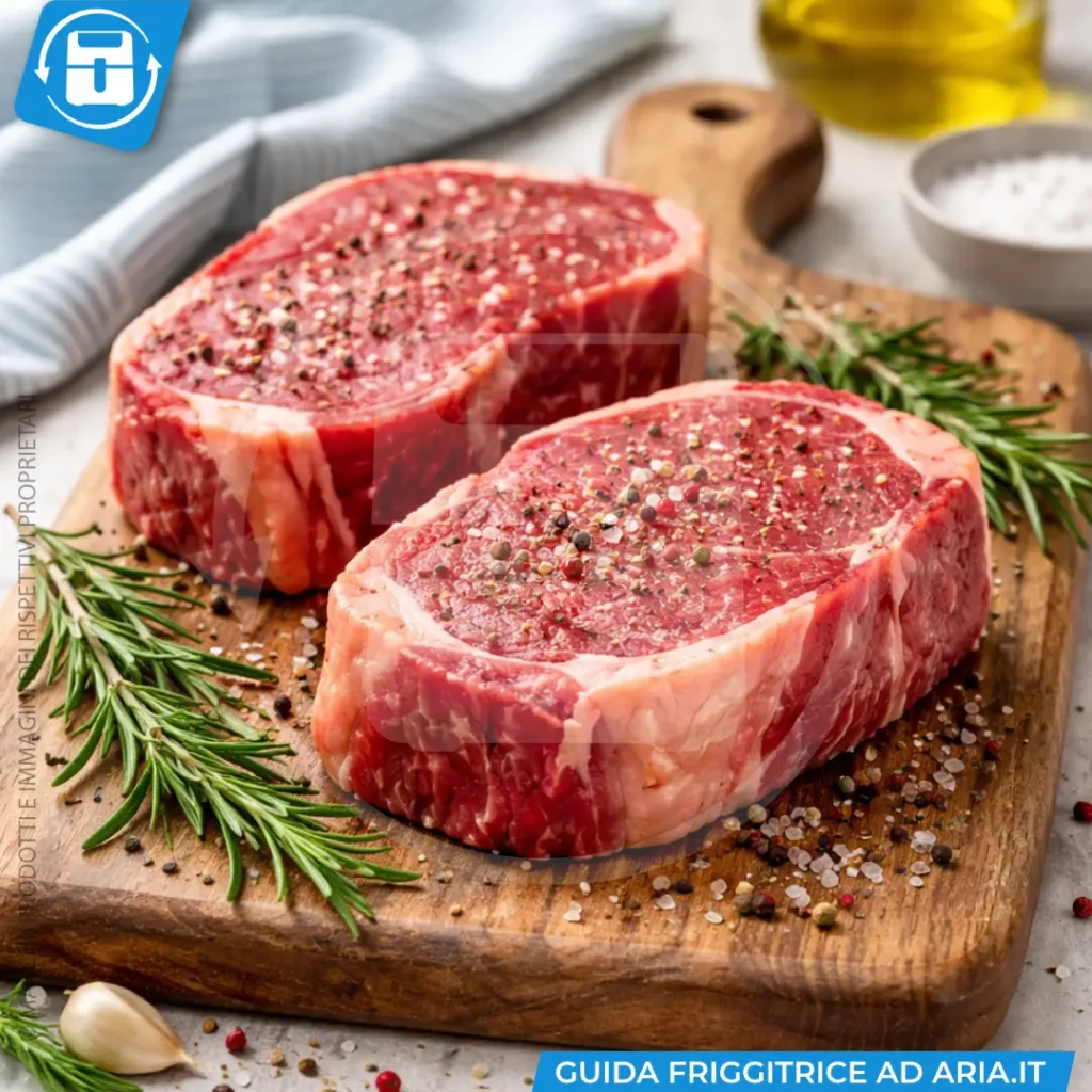 bistecca in friggitrice ad aria