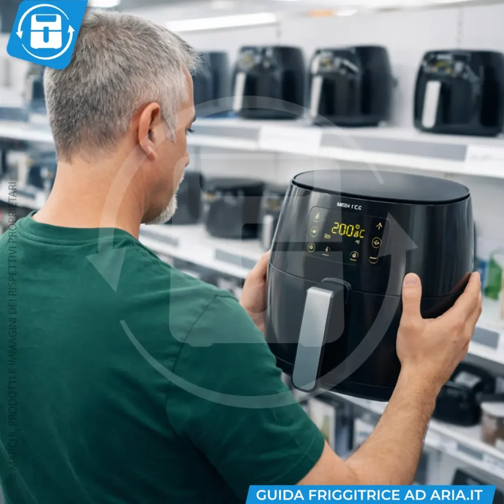 difetti della friggitrice ad aria