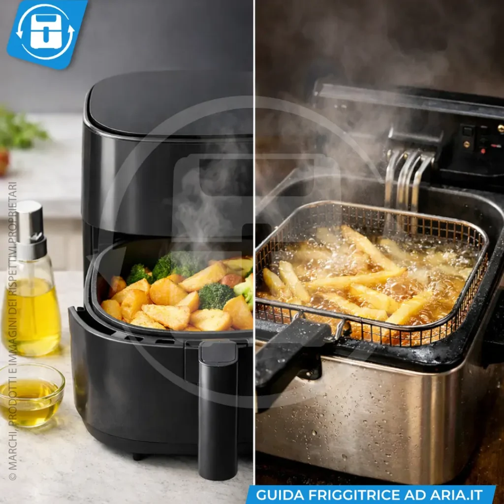 friggitrice ad aria fa male