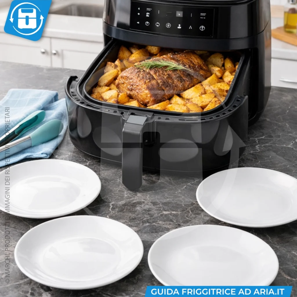 friggitrice ad aria per 4 persone